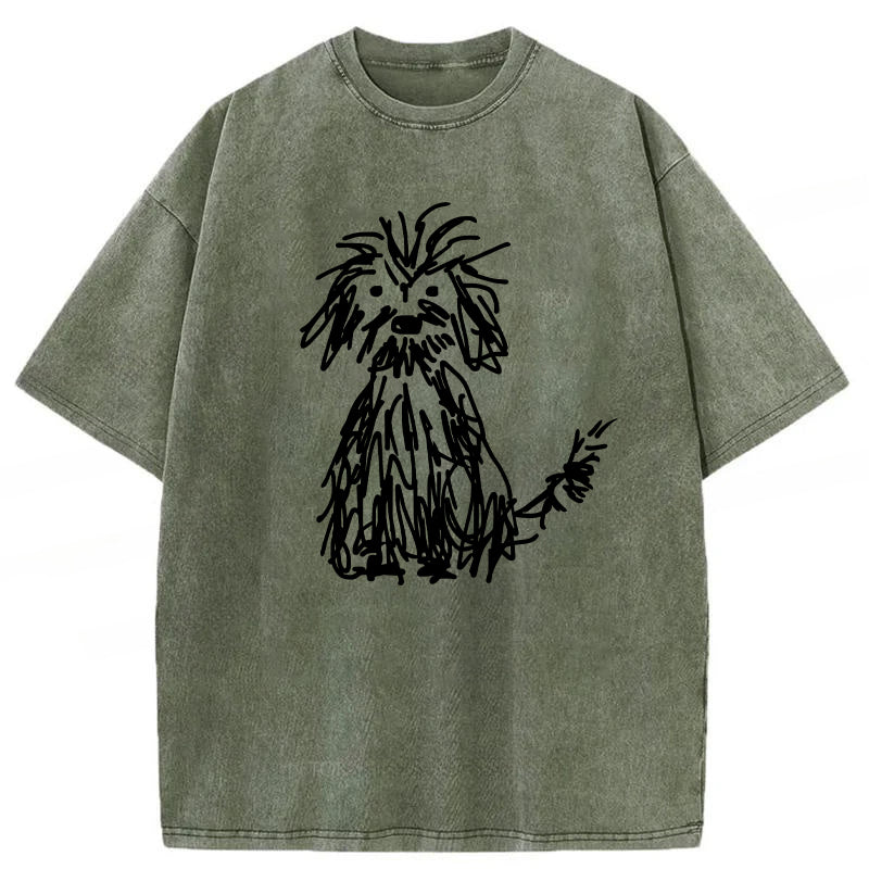 Dog Days Classic Washed Unisex Tee