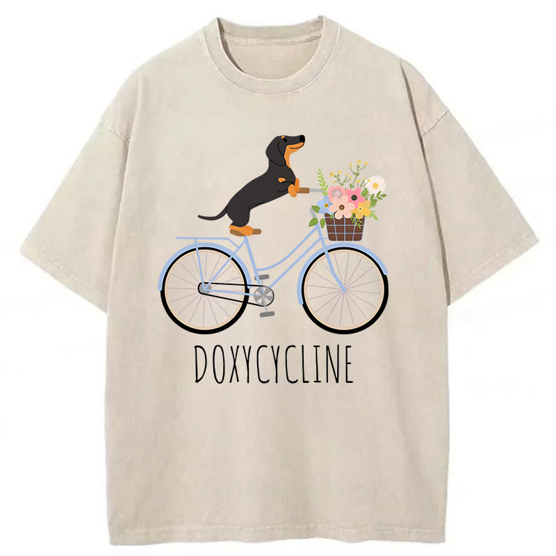 Doxycycline Washed Unisex Tee