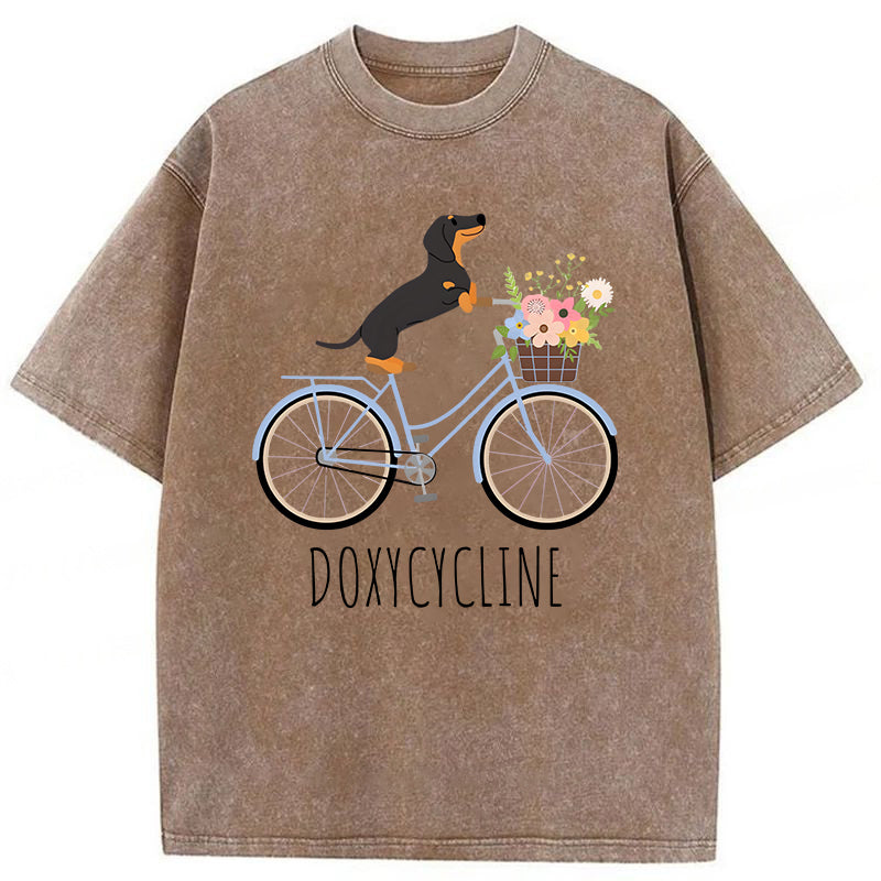 Doxycycline Washed Unisex Tee