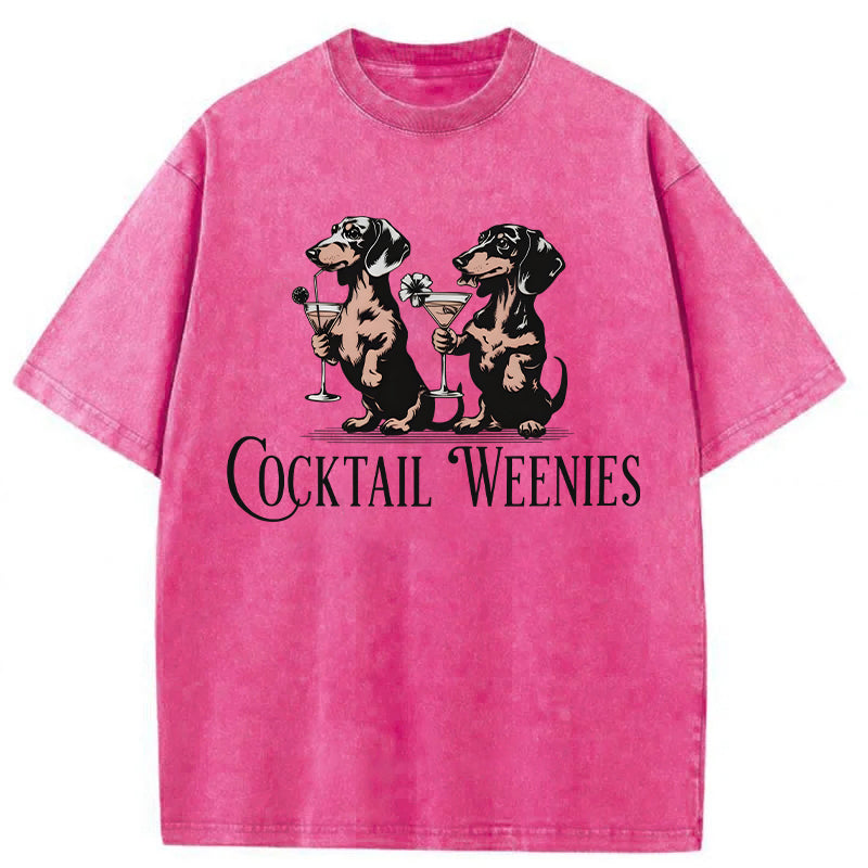 Cocktail Weenies Washed Unisex Tee