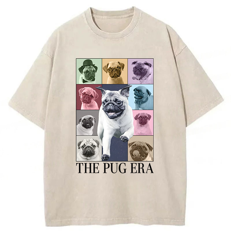 The Pug Era Washed Unisex Tee