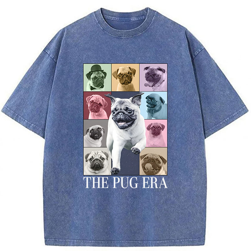 The Pug Era Washed Unisex Tee