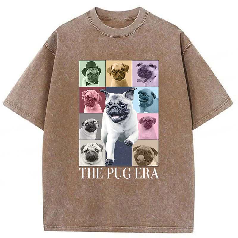 The Pug Era Washed Unisex Tee