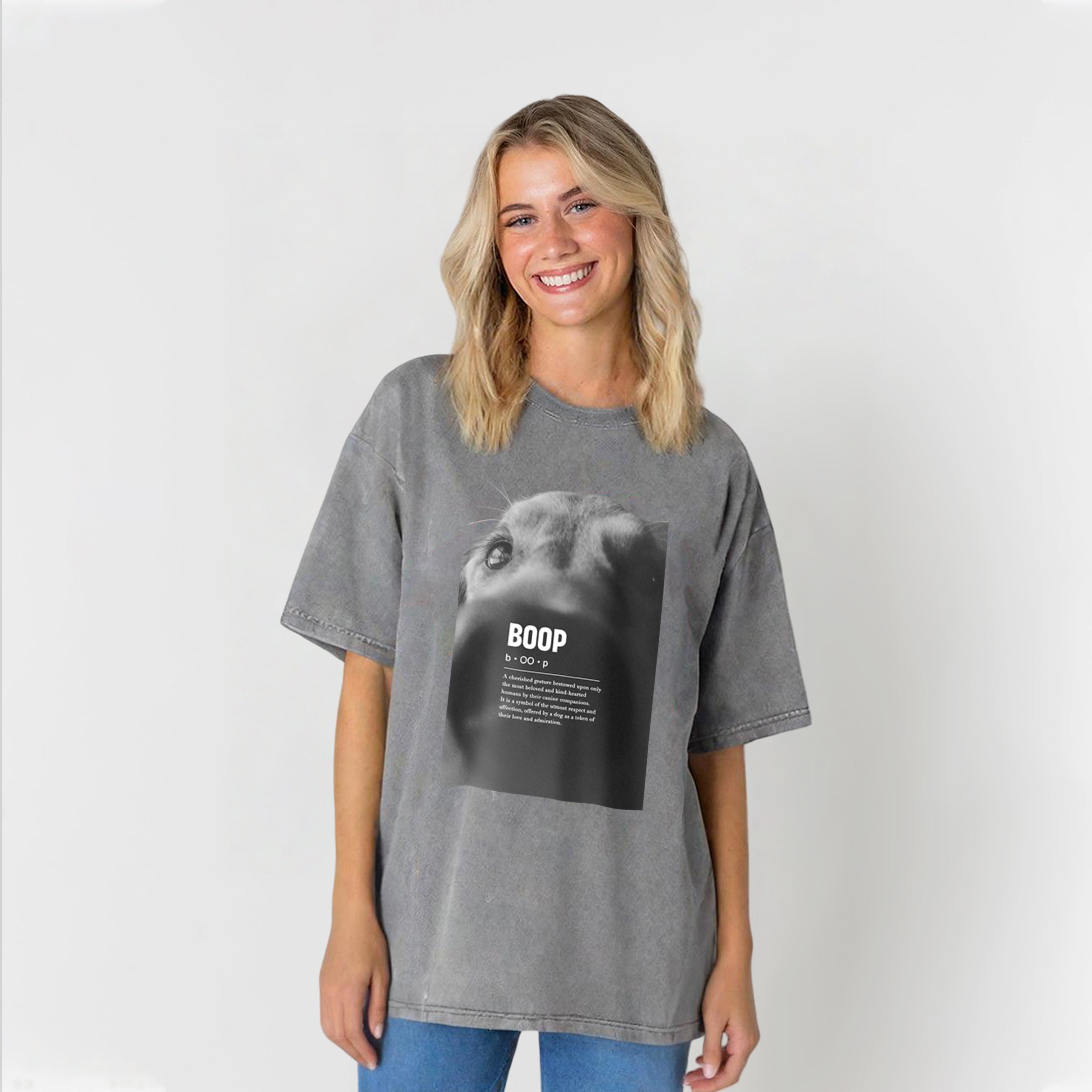 BOOP Washed Unisex Tee