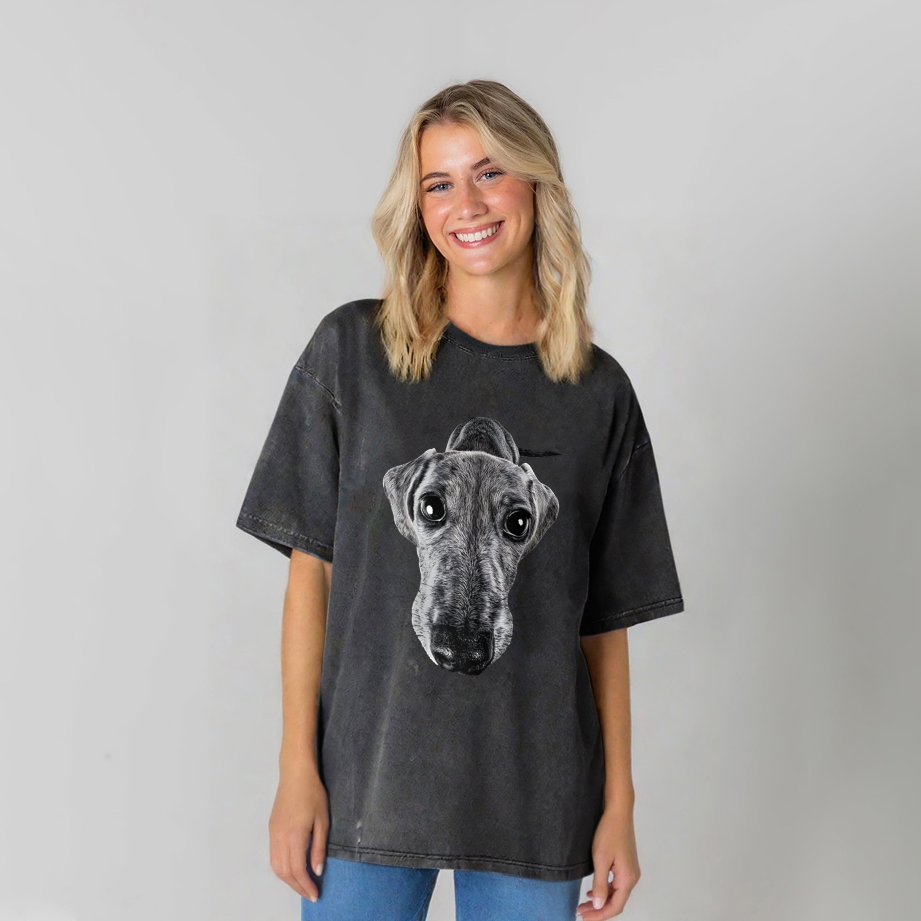Funny Dachshund Washed Unisex Tee