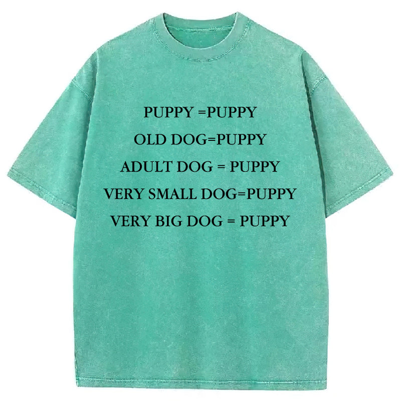 PUPPY Washed Unisex Tee