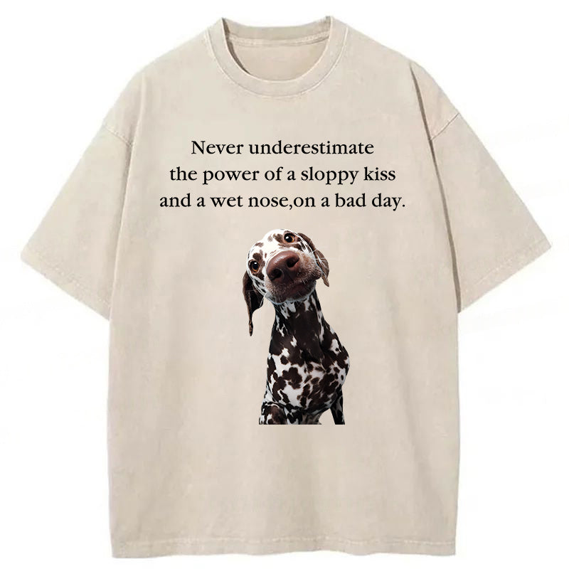 Never Underestimate Washed Unisex Tee