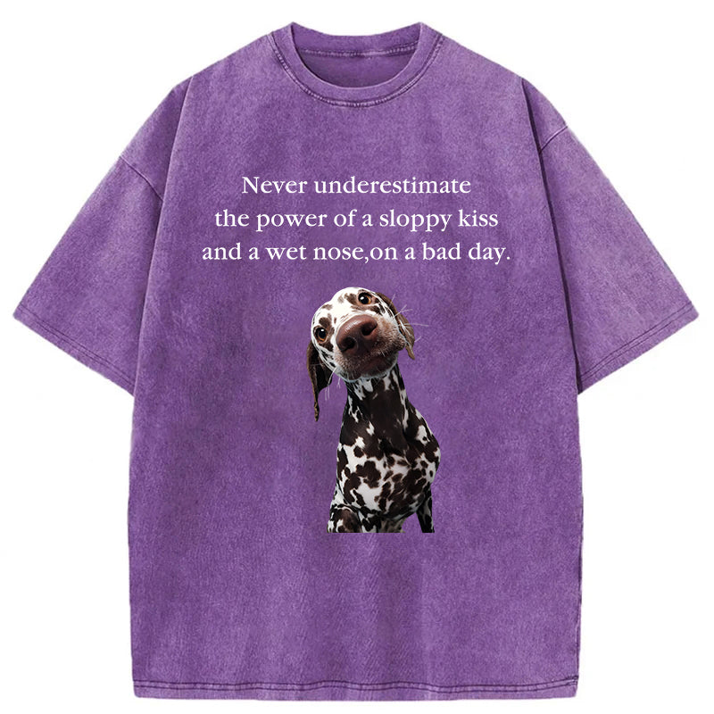 Never Underestimate Washed Unisex Tee