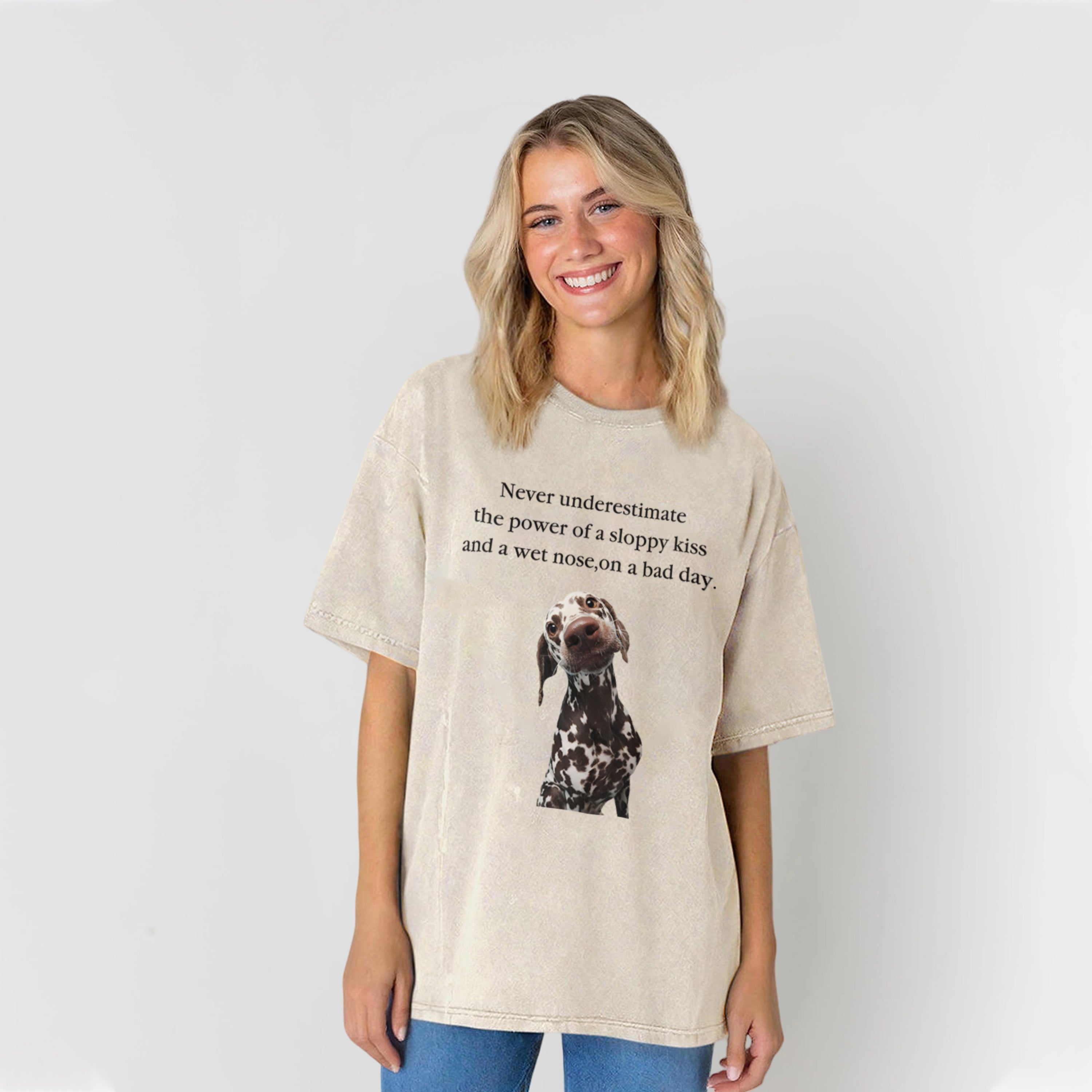 Never Underestimate Washed Unisex Tee