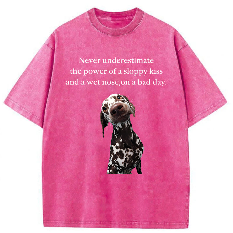 Never Underestimate Washed Unisex Tee