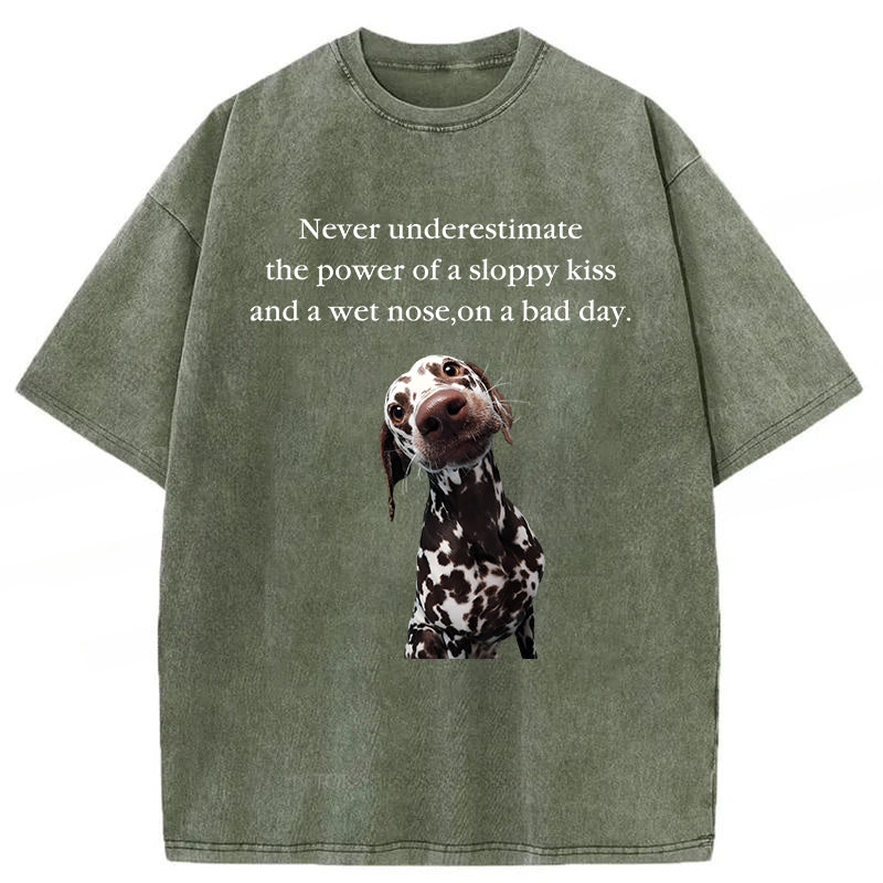 Never Underestimate Washed Unisex Tee