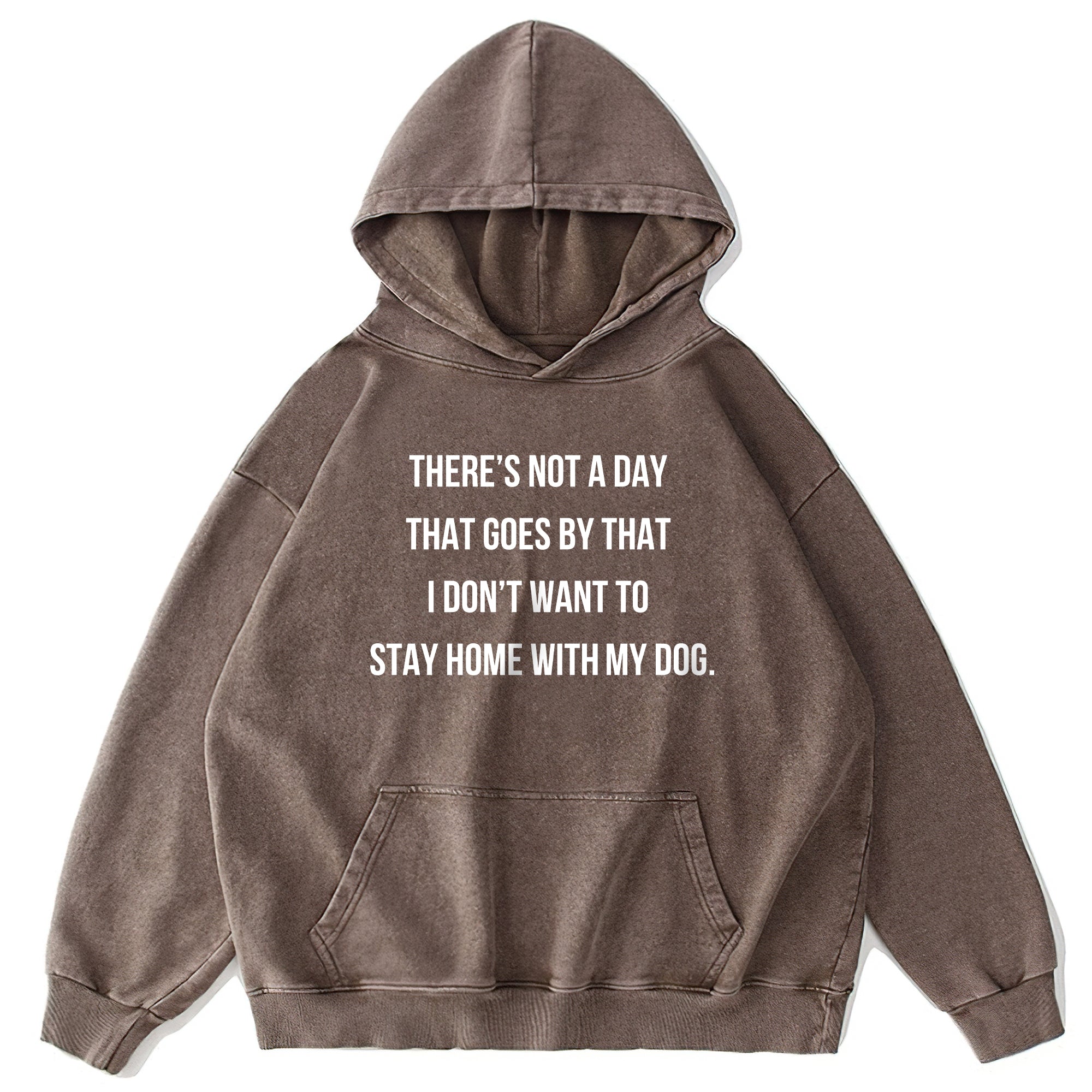 THERE'S NOT A DAY Washed Unisex Hoodie