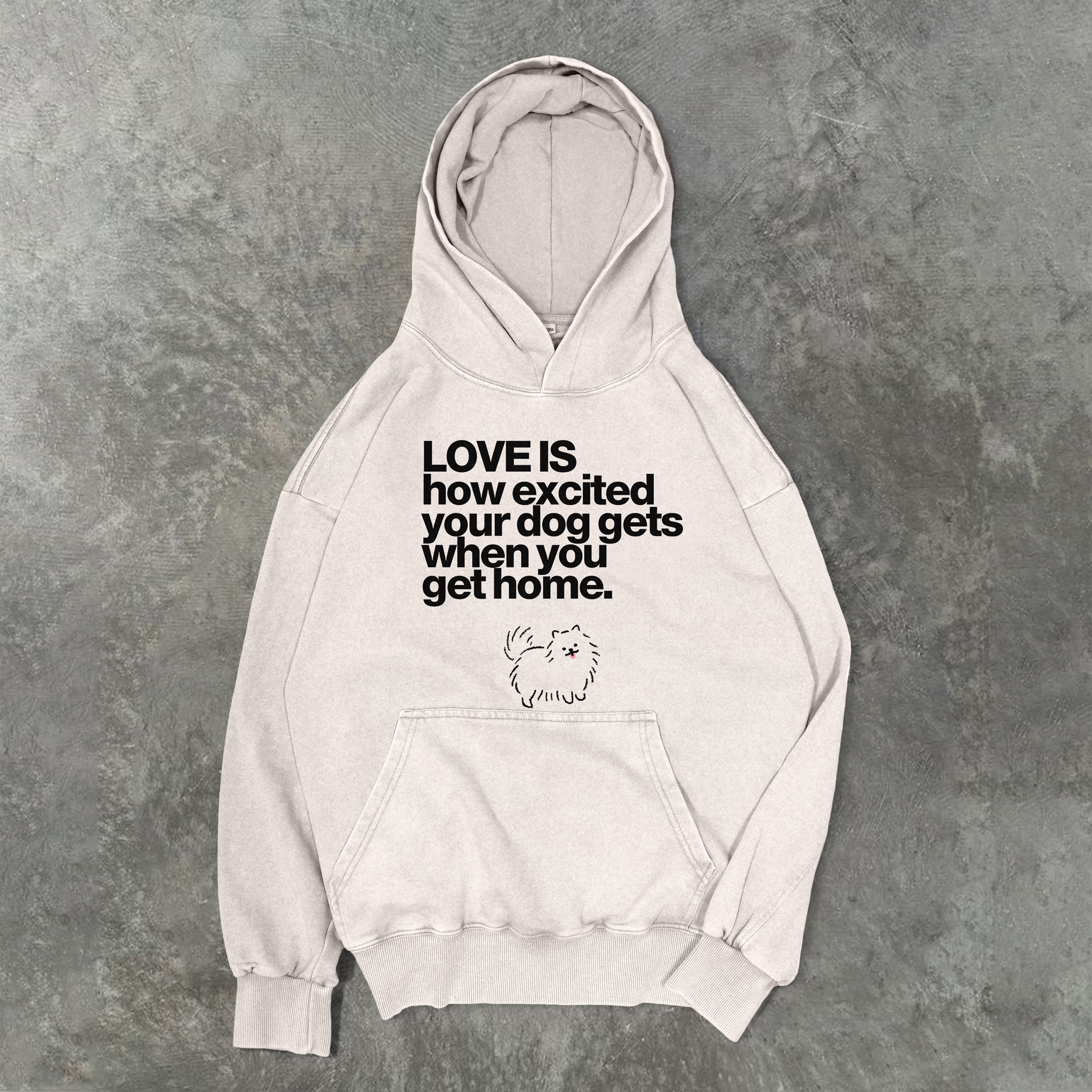 Love Washed Unisex Hoodie