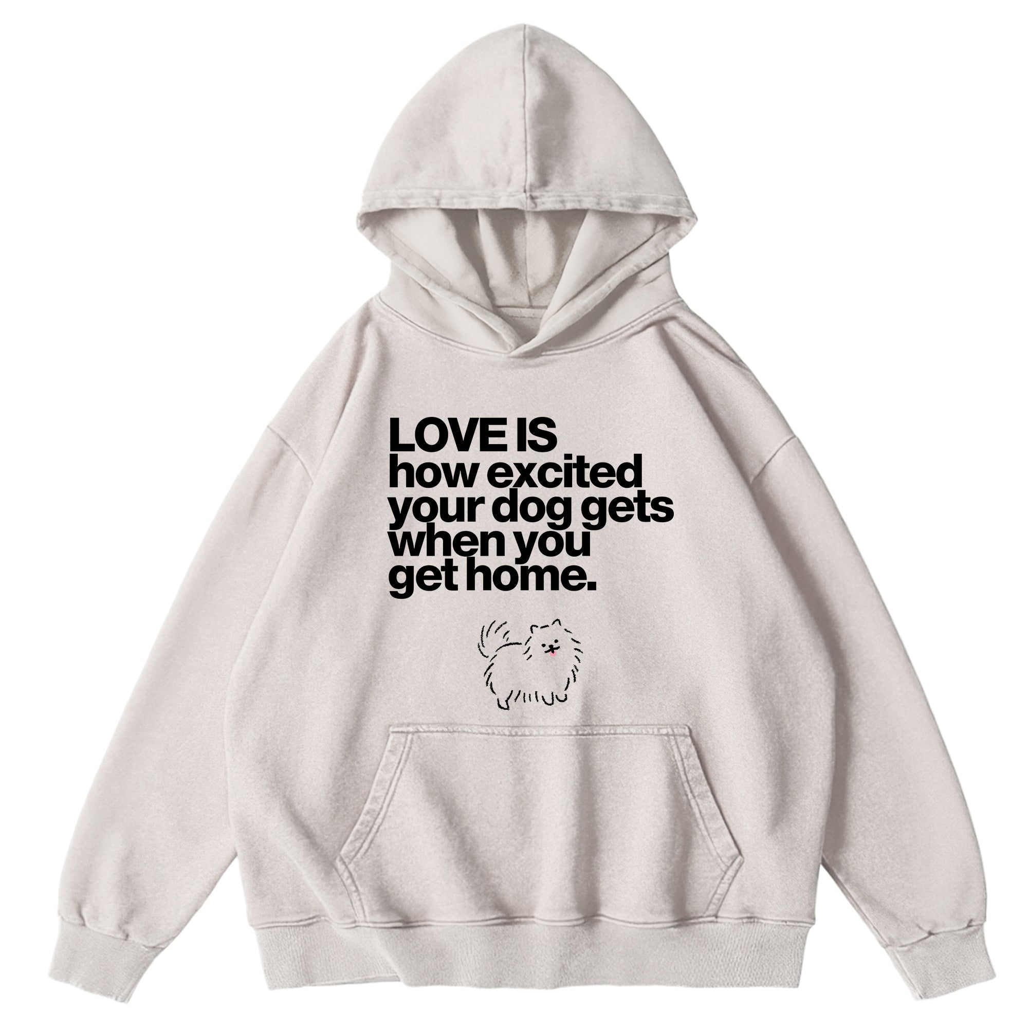 Love Washed Unisex Hoodie