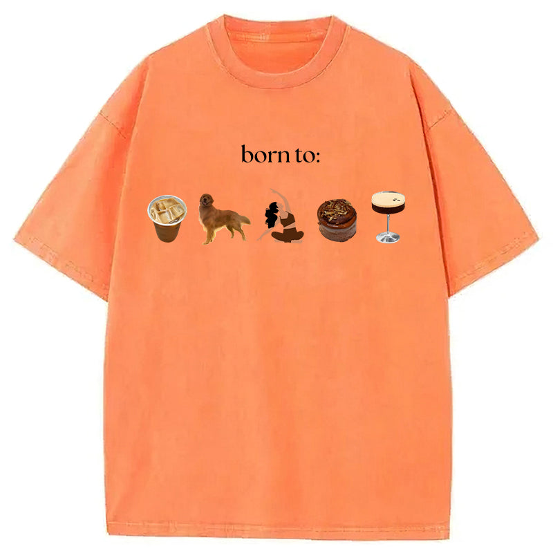 Born To Aesthetic Washed Unisex Tee