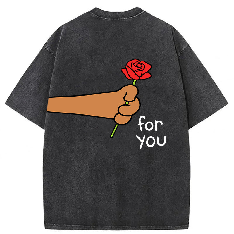 FOR YOU Washed Unisex Tee