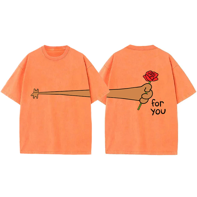 FOR YOU Washed Unisex Tee