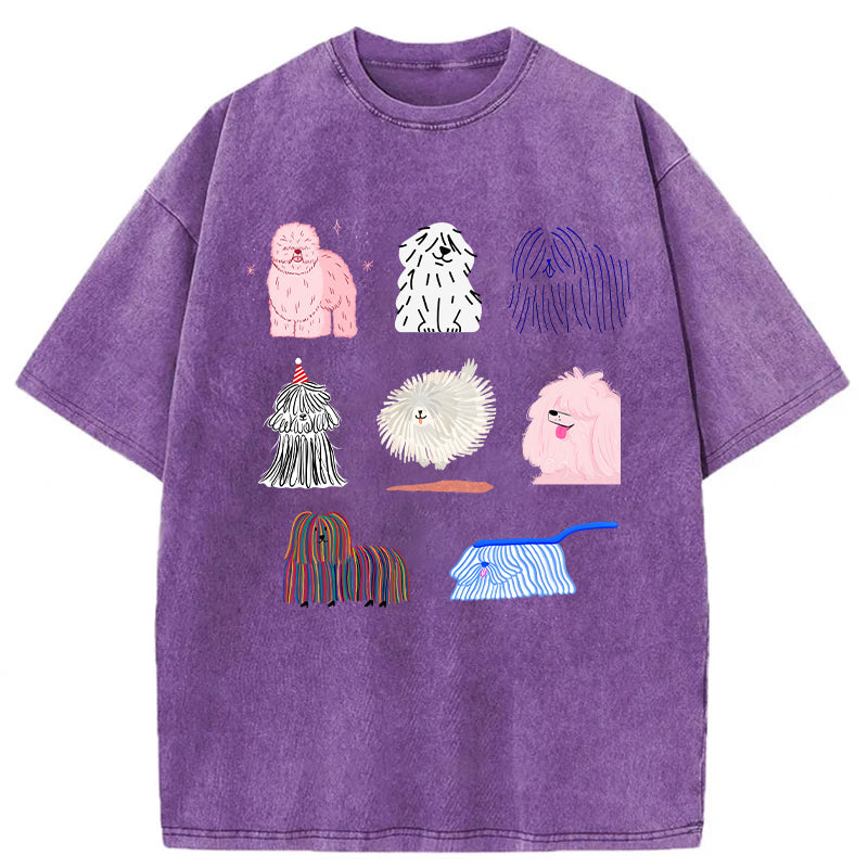 Poodles Washed Unisex Tee