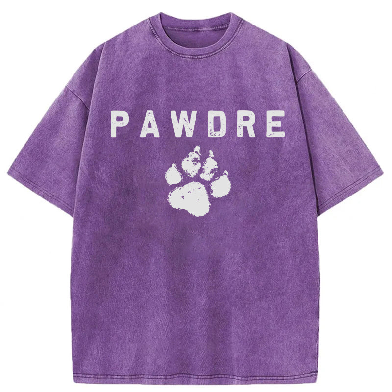 PAWDRE Washed Unisex Tee
