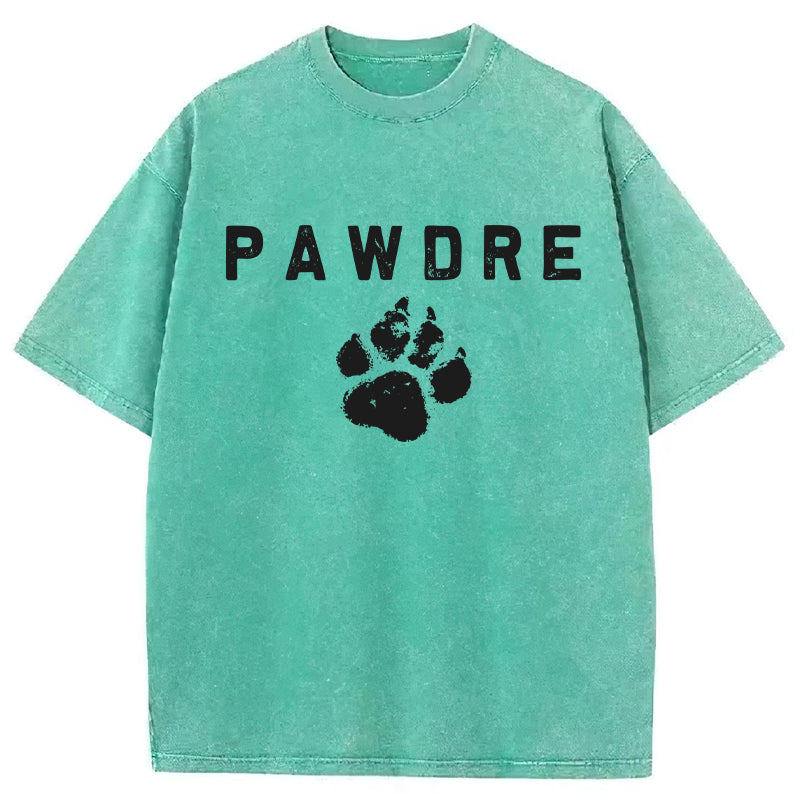 PAWDRE Washed Unisex Tee