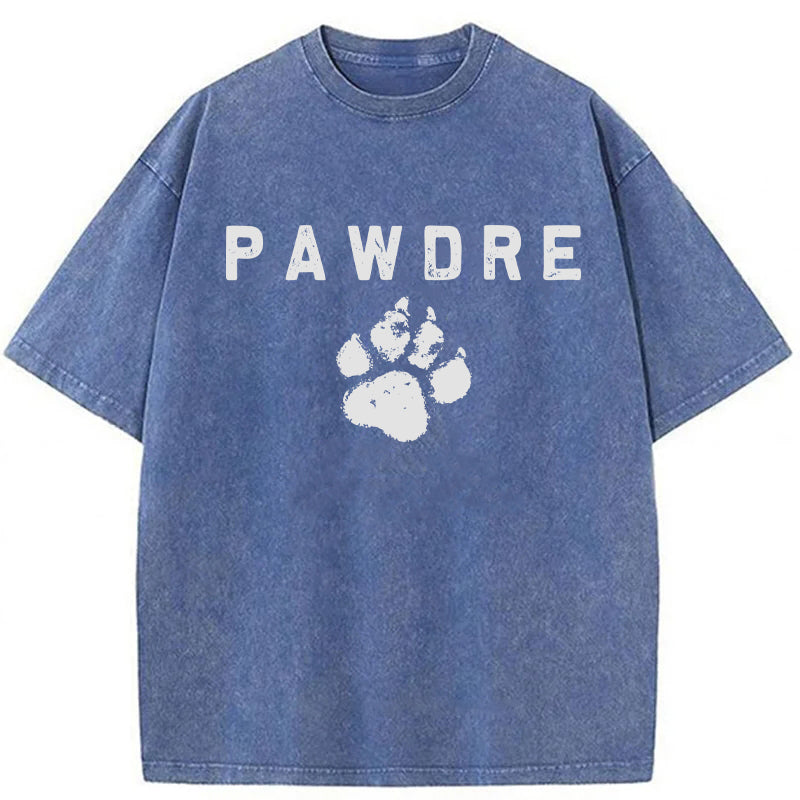 PAWDRE Washed Unisex Tee