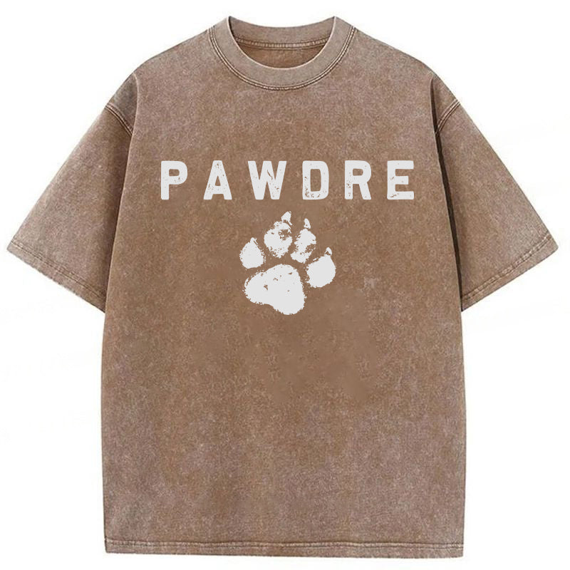 PAWDRE Washed Unisex Tee