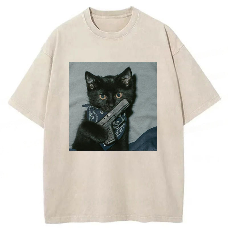 Funny Graphic Washed Unisex Tee
