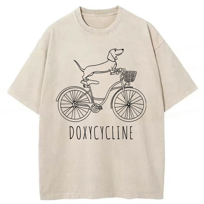 Doxycycline Washed Unisex Tee