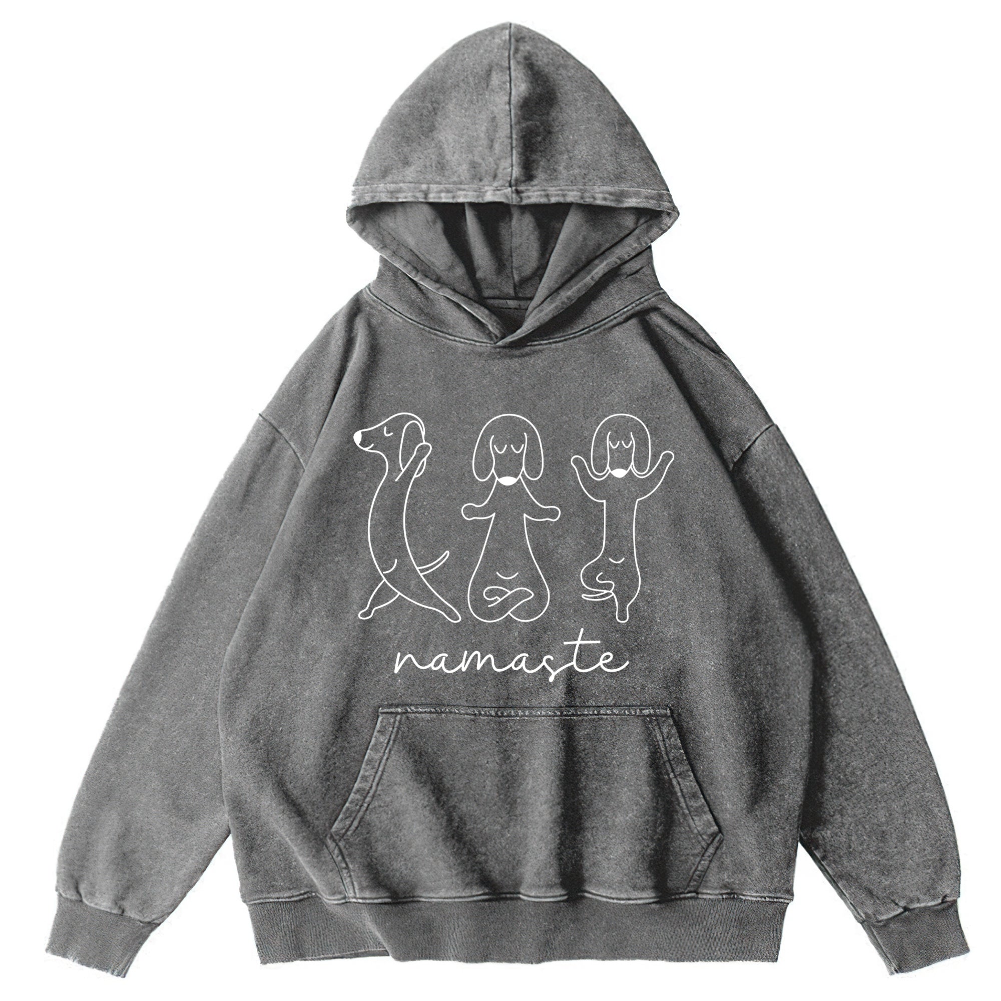 Namaste Washed Unisex Hoodie