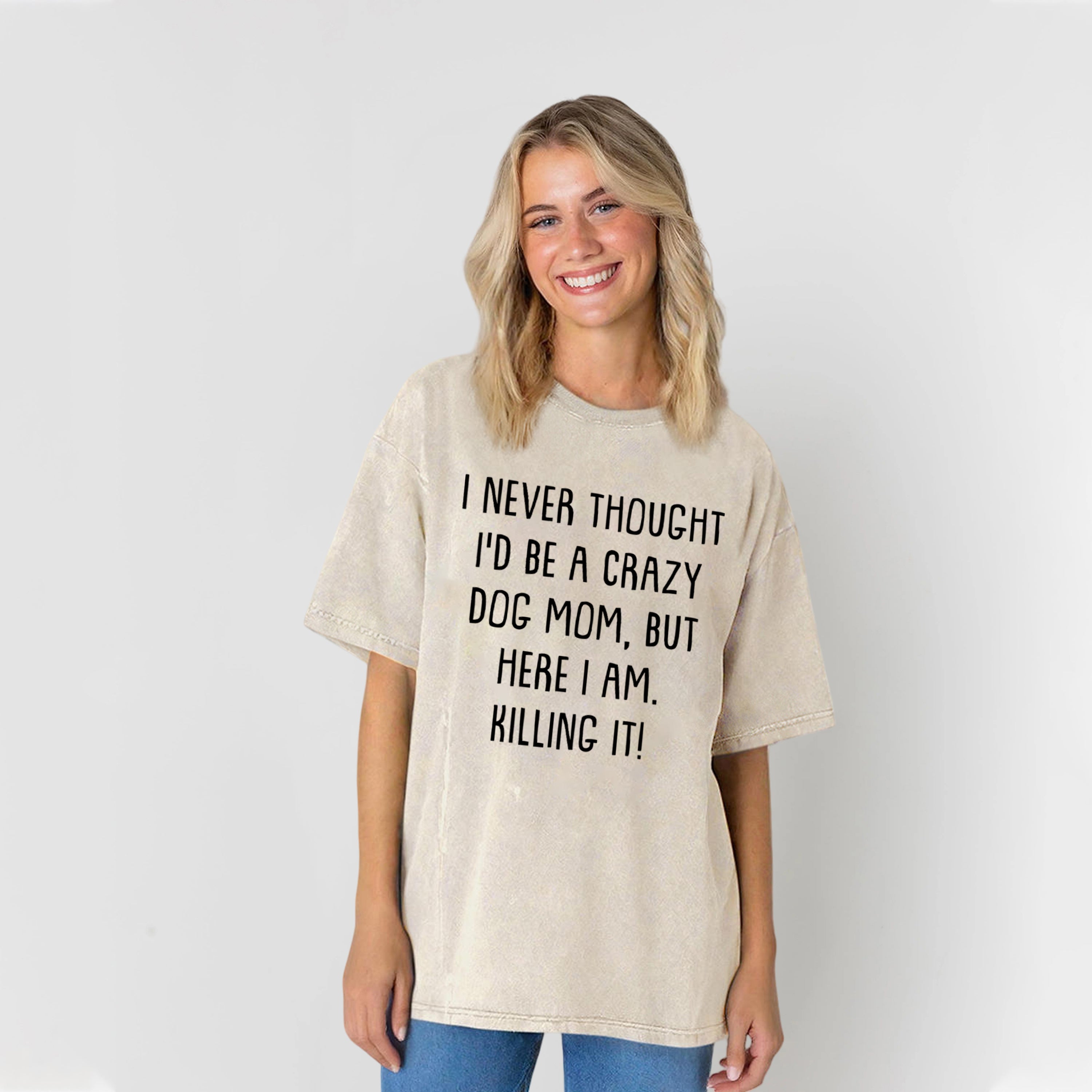 I Never Thought Washed Unisex Tee
