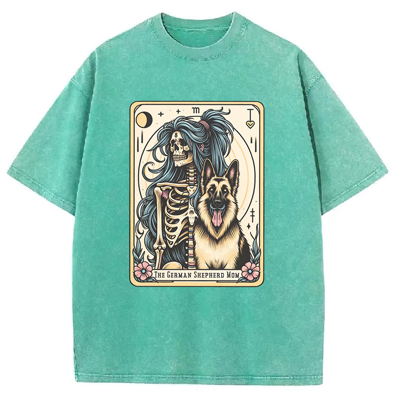 German Shepherd Washed Unisex Tee