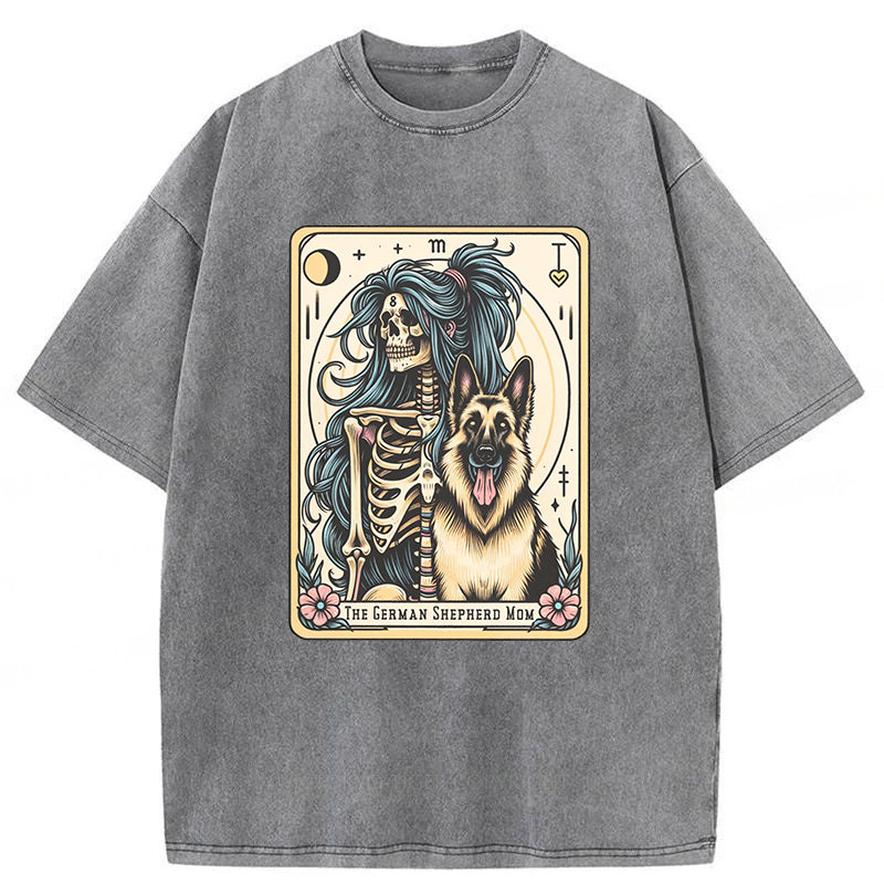 German Shepherd Washed Unisex Tee