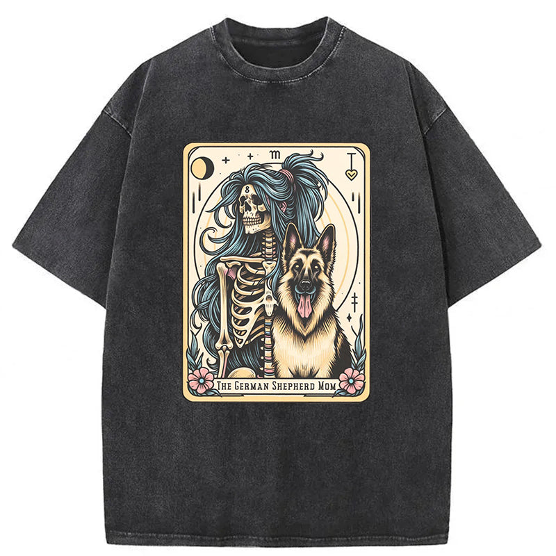 German Shepherd Washed Unisex Tee