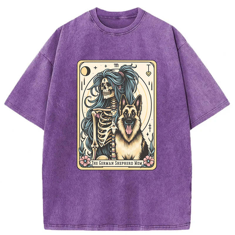 German Shepherd Washed Unisex Tee