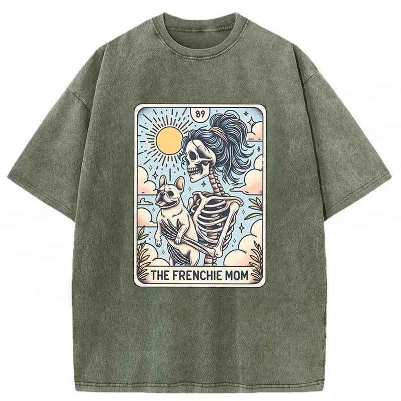 Frenchie Washed Unisex Tee