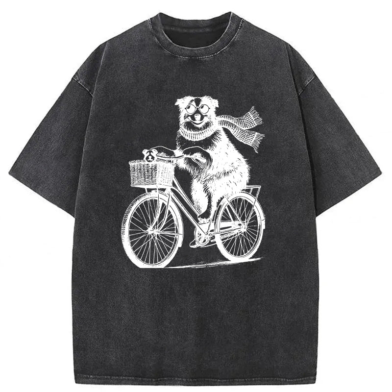 Australian Shepherd Washed Unisex Tee
