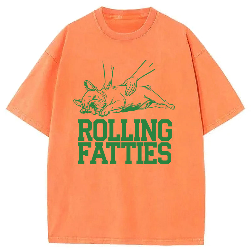Rolling Fatties Washed Unisex Tee
