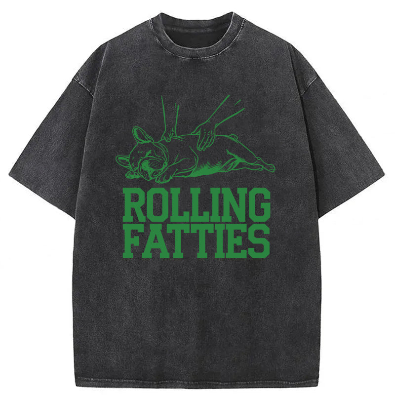 Rolling Fatties Washed Unisex Tee