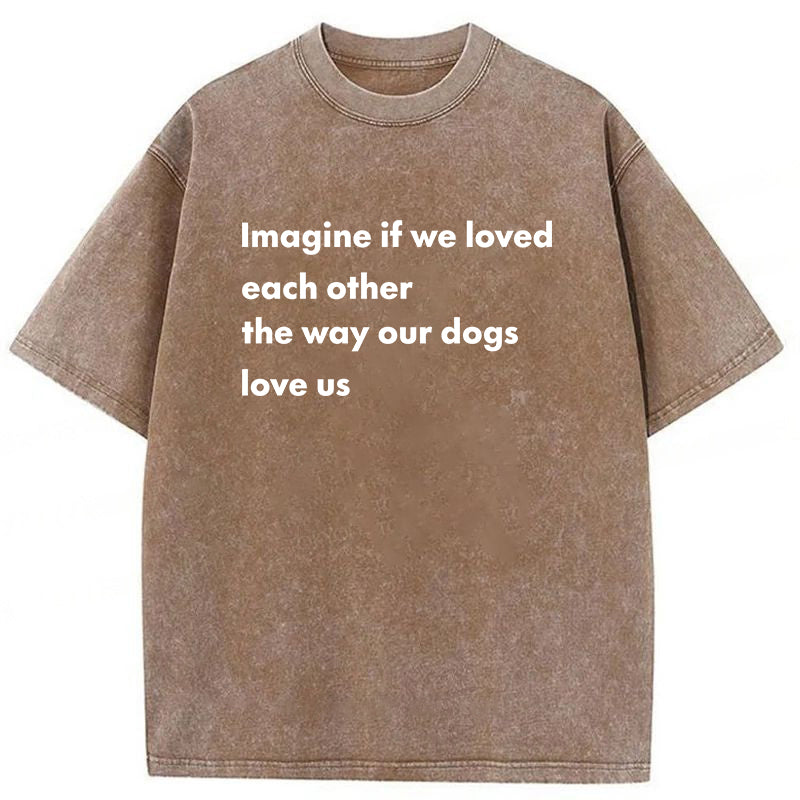 Imagine Washed Unisex Tee