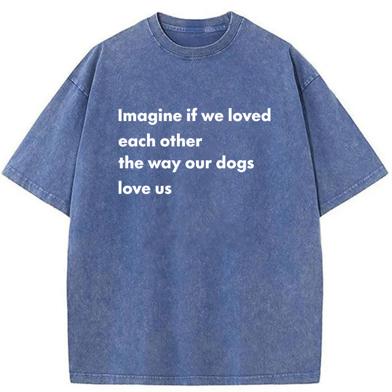 Imagine Washed Unisex Tee