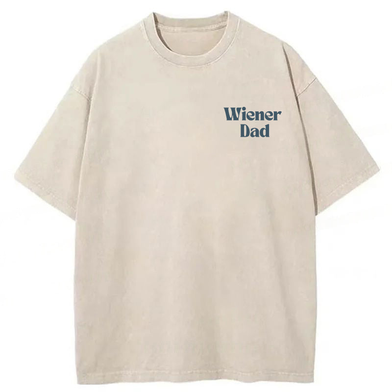 Wiener Dad Washed Unisex Tee