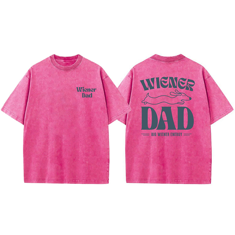 Wiener Dad Washed Unisex Tee