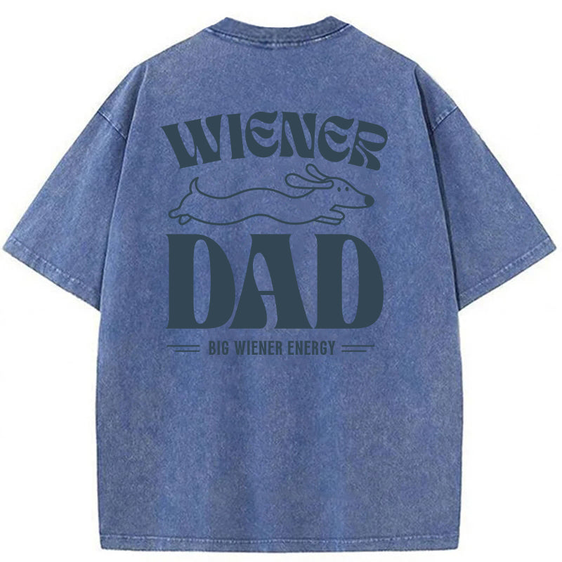 Wiener Dad Washed Unisex Tee