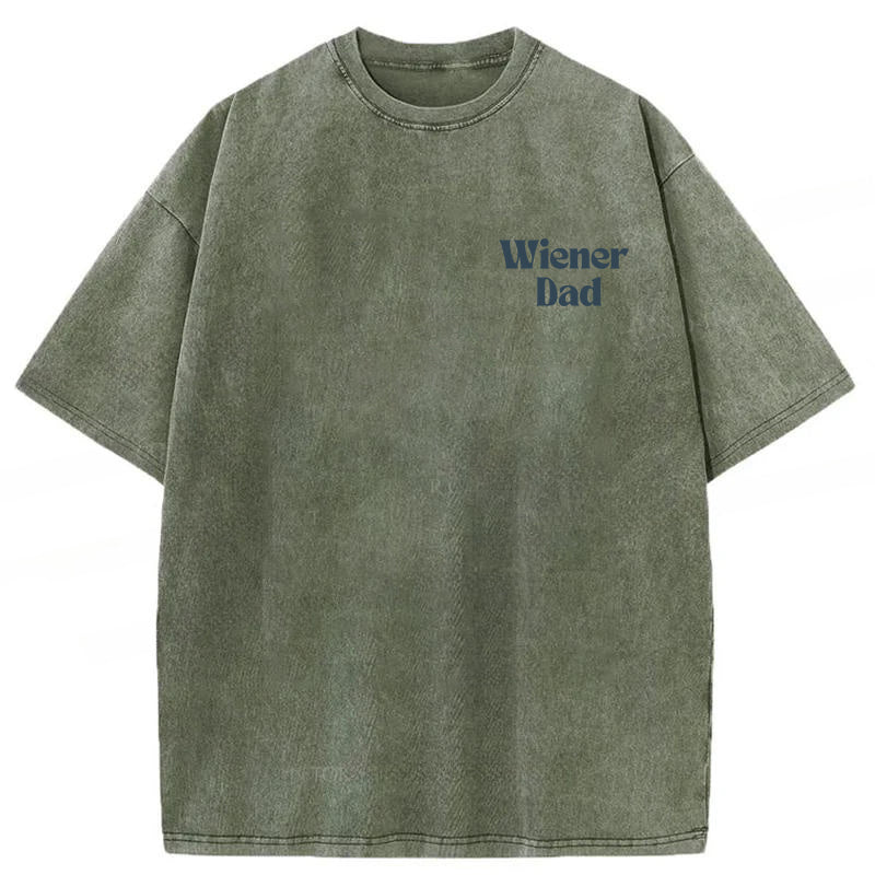 Wiener Dad Washed Unisex Tee