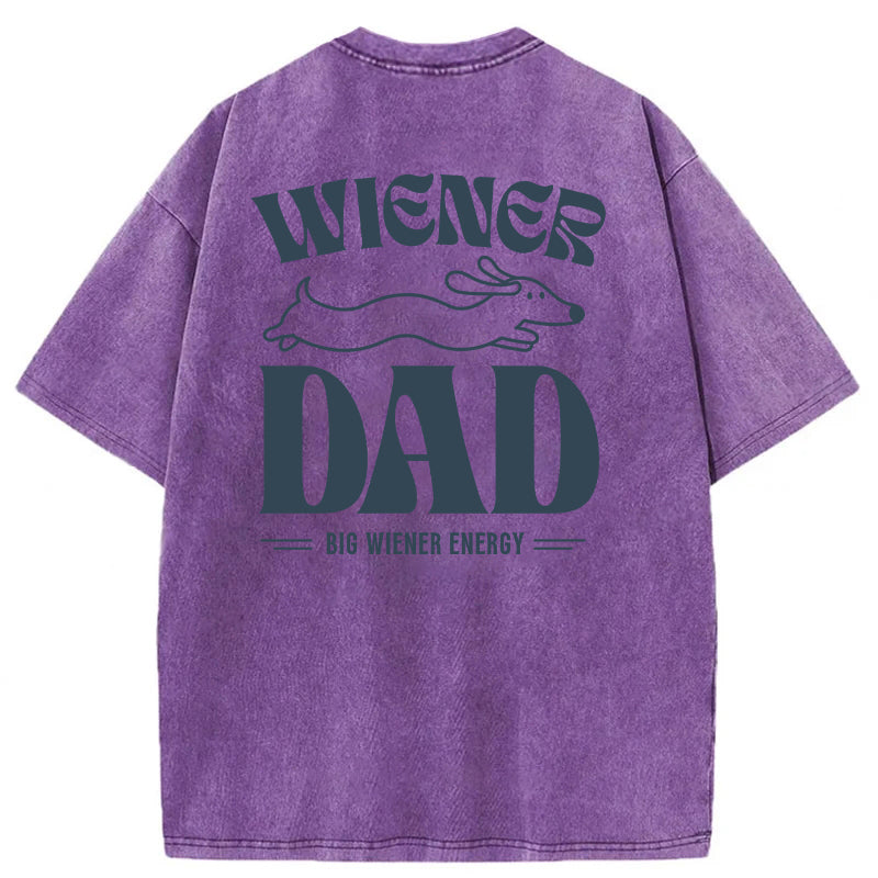 Wiener Dad Washed Unisex Tee