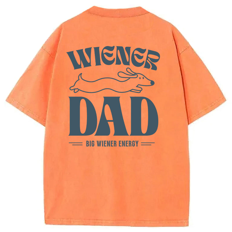 Wiener Dad Washed Unisex Tee