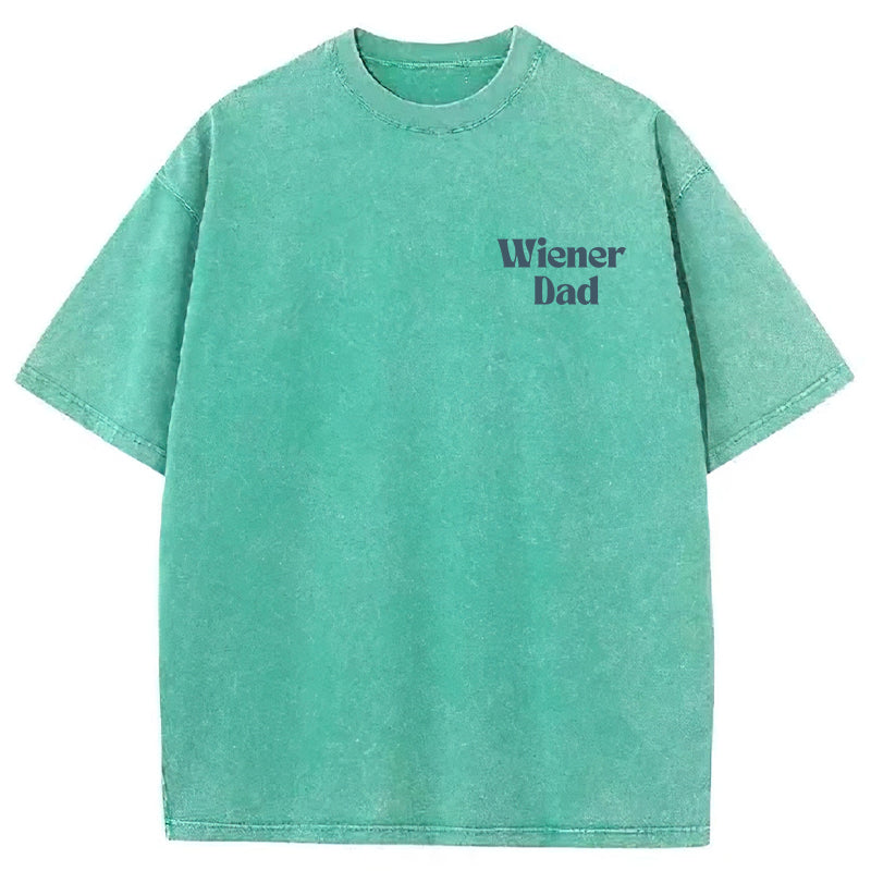 Wiener Dad Washed Unisex Tee