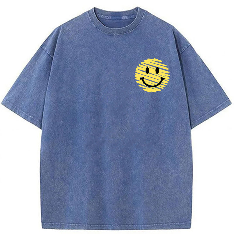My Dog Is The Reason I Smile Everyday Washed Unisex Tee