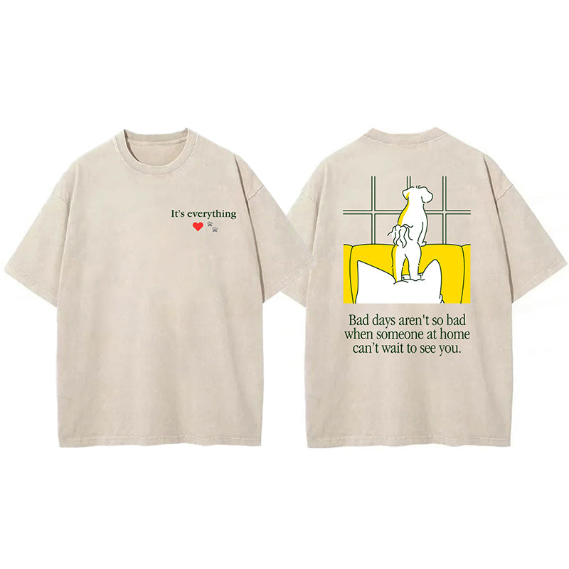 Bad Days Aren't So Bad Washed Unisex Tee