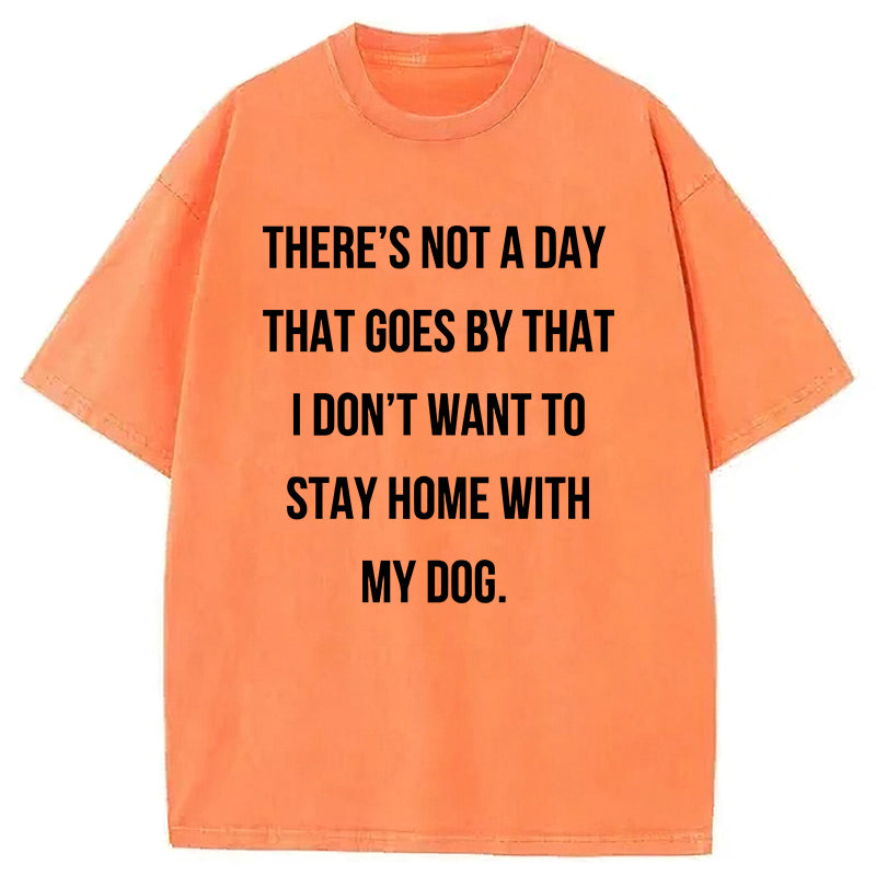 There's Not A Day That Goes By Washed Unisex Tee